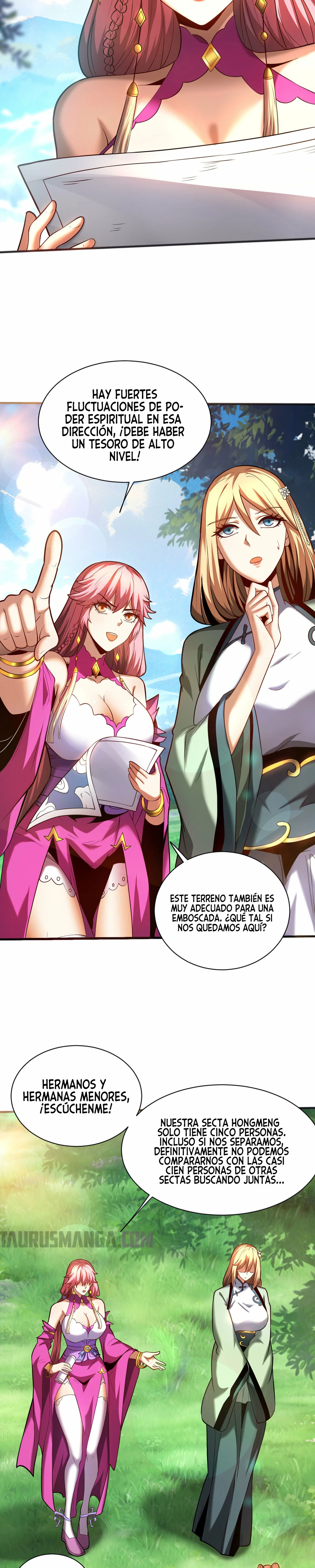 Mientras mis discípulas se matan, yo me relajo! > Capitulo 61 > Page 91